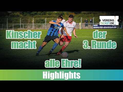 Kinscher mach der 3. Runde alle Ehre! FSV Salmrohr - SV Eintracht Trier 05