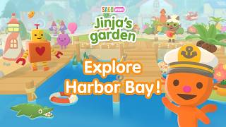 Jinja's Garden | Apple Arcade | Set sail for Harbor Bay! | Play Along Videos for Kids