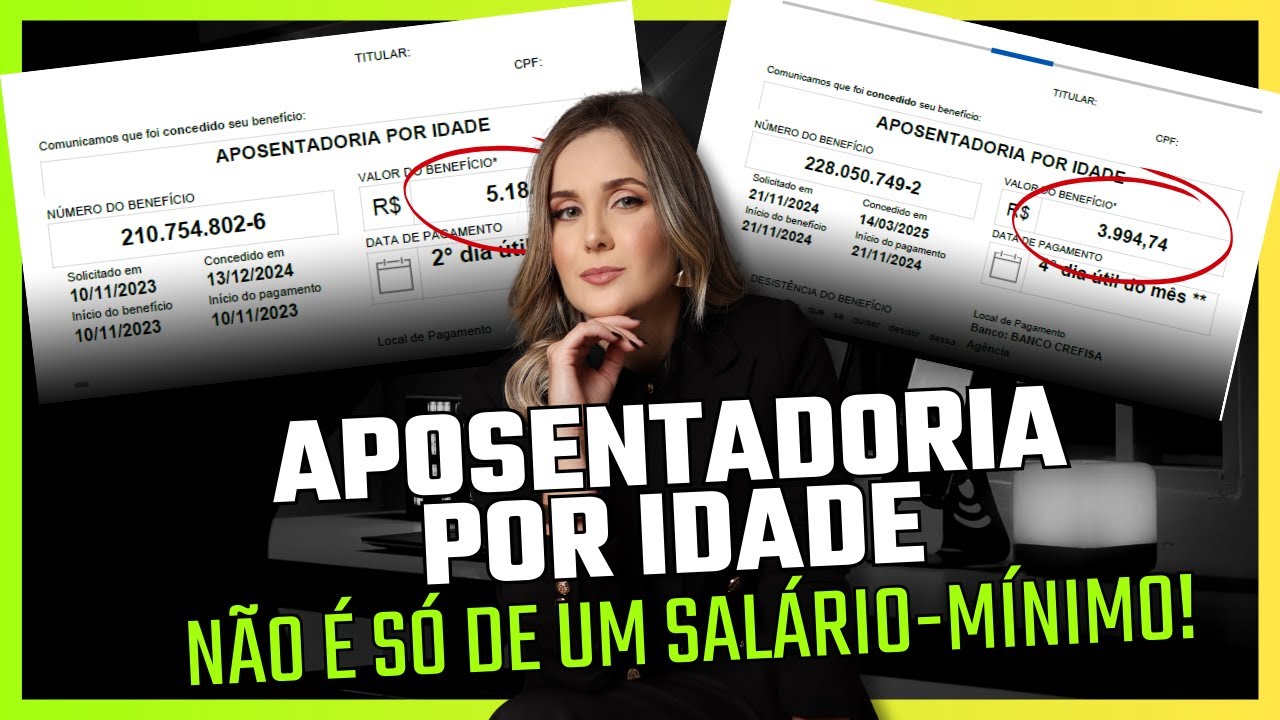 O SEGREDO para uma Aposentadoria por Idade Acima do Salário-Mínimo!