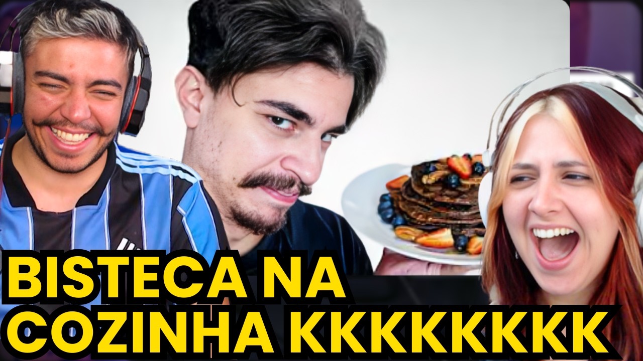 A MELHOR RECEITA FITNESS QUE VOCÊ VERÁ HOJE! | BISTECA NA COZINHA EP.04 | react