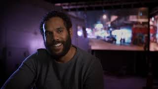 On set visit with Lasarus Ratuere (Filmisnow movie extras) video