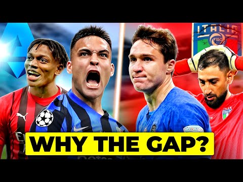 Serie A vs Italy NT: The Massive Gap Nobody's Talking About