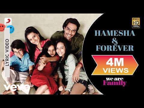 We Are Family - Hamesha & Forever Lyric | Kareena Kapoor, Arjun