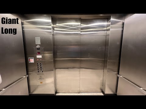 Big Long Hydraulic "Freight" Elevator at McDonnell Hall - WU - St. Louis, MO