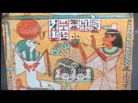 Stela of Aafenmut - Hieroglyphs Translation - Ancient Egyptian Art