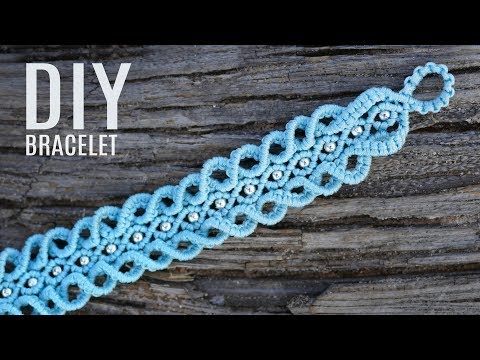 Spiral Macrame Patterns DIY Macrame Spiral Bracelets