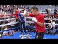 CANELO VS GGG 2 - GENNADY GOLOVKIN'S MEDIA WORKOUT HIGHLIGHTS!