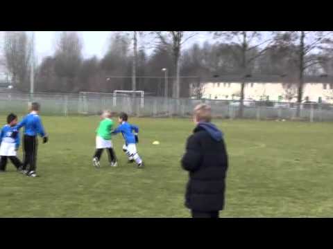 Buitenboys mini's teams Groen tegen Cobalt Blauw video 4