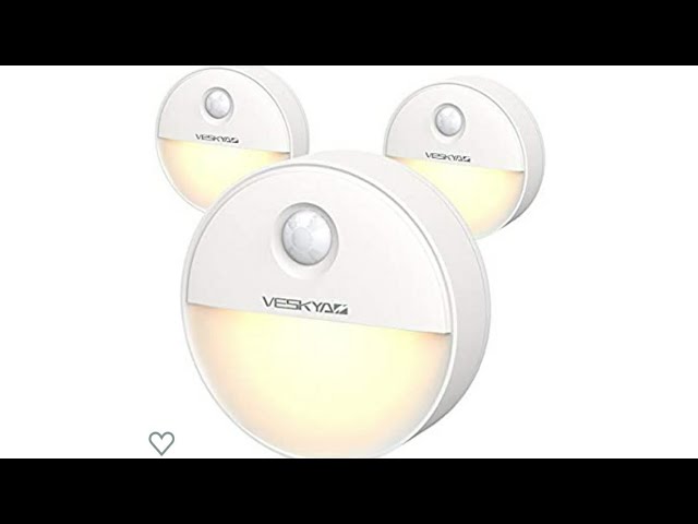 Vídeo relacionado con Luz Nocturna con Sensor de Movimiento, 2 Piezas Luz Nocturna Infantil Enchufe Regulable con 3 Modos y Color, Luz de Noche, Luz Quitamiedos Infantil para Armario, Escalera, Pasillo, Habitación, Sala