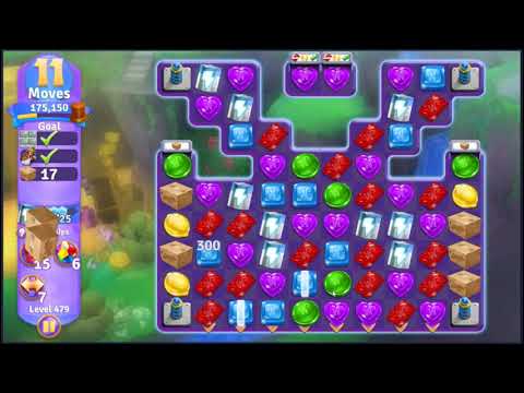Wonka's World of Candy Level 479 - NO BOOSTERS + FULL STORY 🍫 | SKILLGAMING ✔️