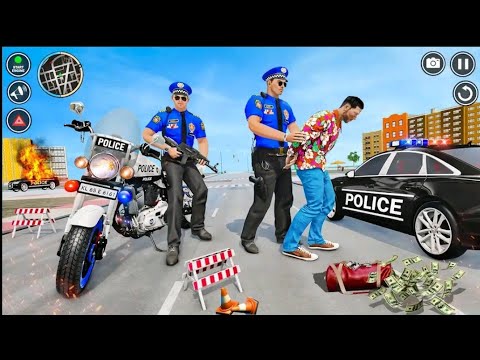 Us police hammer car quad bike police driving simulator, Androids gaming #8