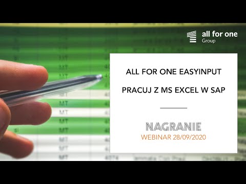 SNP EasyInput – pracuj z MS Excel w SAP