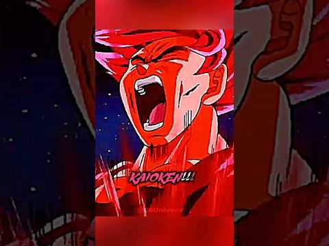 Goku Uses Super Kaioken Against Pikkon! | DBZ #shorts