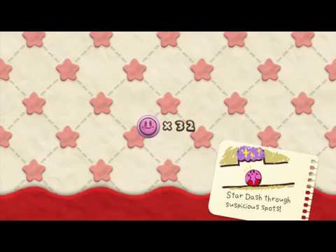 Kirby and the Rainbow Curse Level 6-1 Burning Secrets