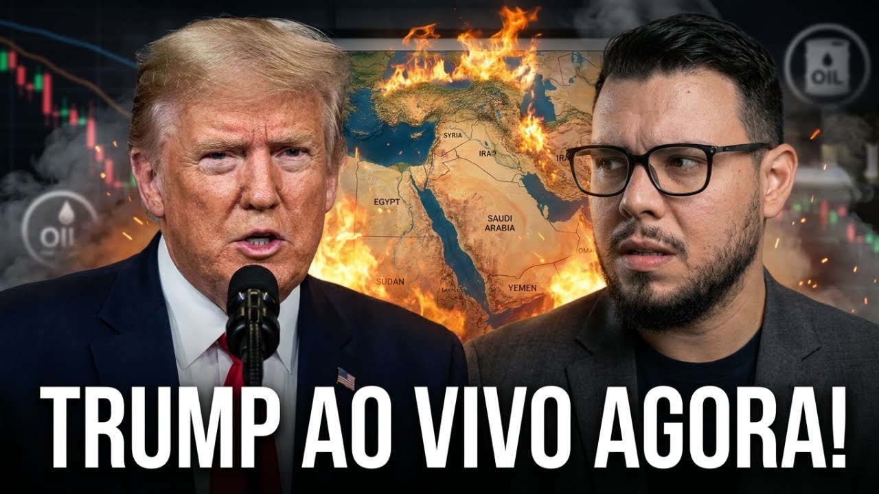 URGENTE! TRUMP AO VIVO! SE PREPARE PARA VOLATILIDADE!