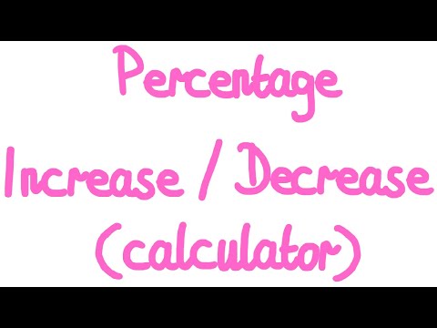 1mm Percentage Increasedecrease Calculator