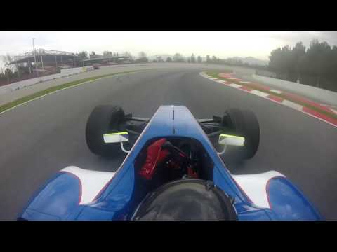 Formula V8 3.5 Onboard Barcelona Thomas Randle
