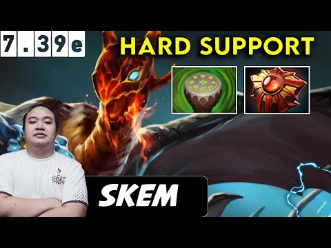 Skem Jakiro Hard Support - Dota 2 Patch 7.39E Pro Player Full Gameplay