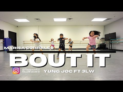 BOUT IT CHOREOGRAPHY YUNG JOC FT 3LW - 5 TO 8 YEAR OLD DANCERS | PLAYGROUND DANCE LAS VEGAS TEAM