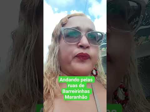 andando pelas ruas de Barreirinhas Maranhão