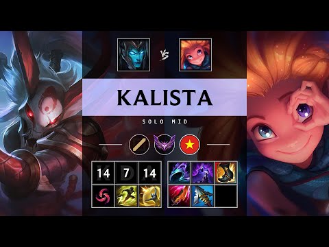 Kalista Mid vs Zoe - VN Master Patch 25.19
