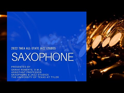 2022 TMEA All-State Jazz Etude 1 (Alto Saxophone)