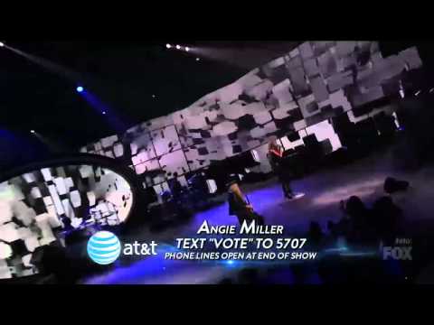 Angie Miller Performs Bring Me To Life The Top 7 Perform   AMERICAN IDOL SEASON 12
