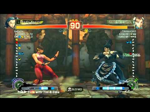 SSF4: AE 2012 - tiaflatte (Rose) vs TAKAHOKO (Chun-Li) - Xbox Live Match