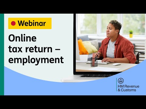 The employment section of your online tax return