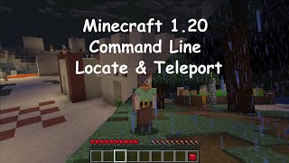 How to teleport to villages in Minecraft 1.20