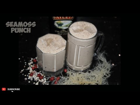 JAMAICAN IRISH MOSS DRINK  || HOW TO MAKE SEA MOSS DRINK