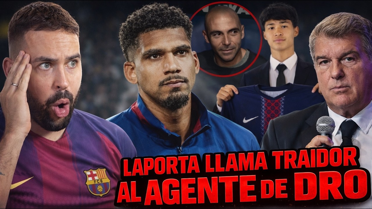 💥LAPORTA EXPLOTA: "NOS TRAICIONÓ el AGENTE de DRO" - ARAUJO ORGANIZA una CENA de CONJURA