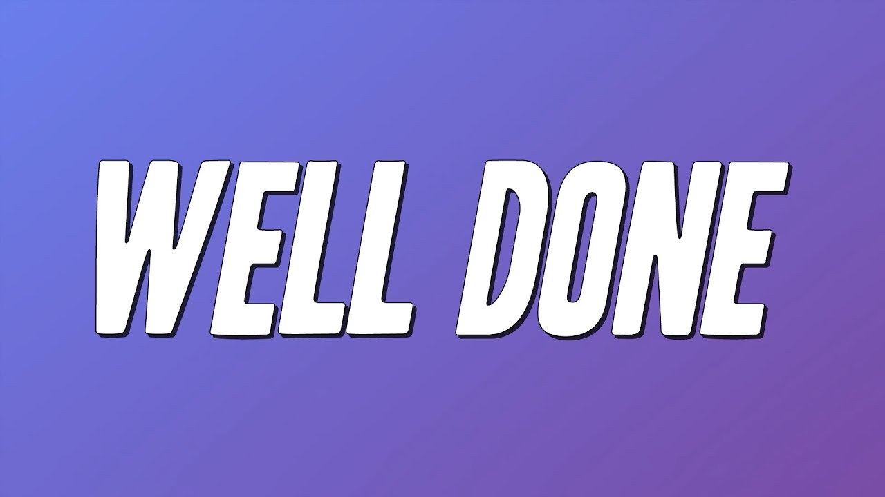 Deitrick Haddon - Well Done (Lyrics)