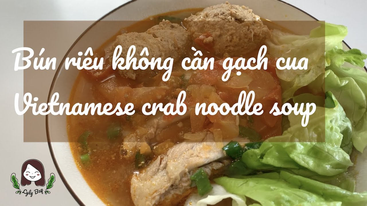 Cách Nấu Bún Riêu đơn Giản