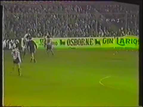 ECC 1982-83. Quarter-finals. Real Sociedad - Sporting CP. Highlights.