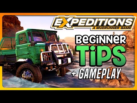 Beginner Tips + Stone Ford Mission | Expeditions: A Mudrunner Game | Ep. 1