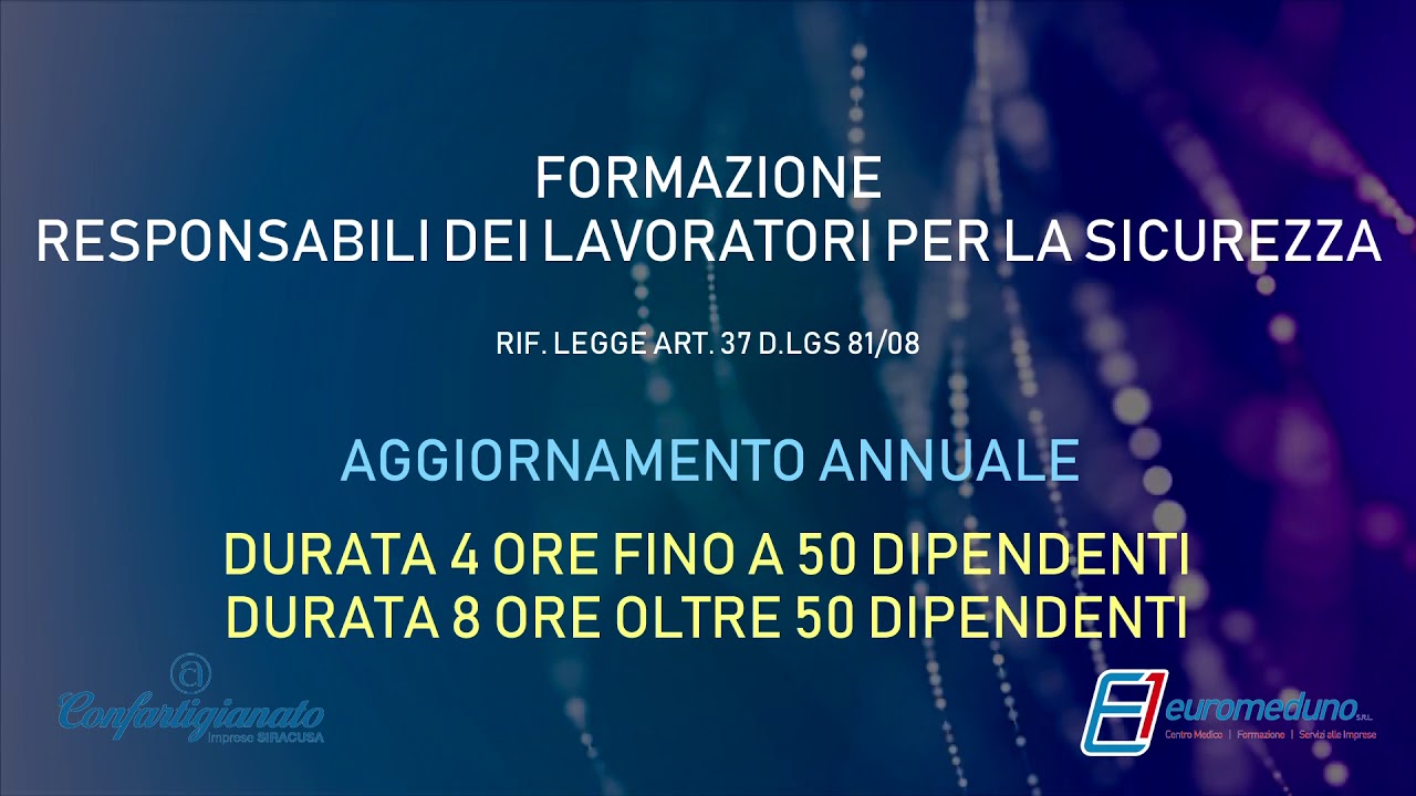 LA FORMAZIONE OBBLIGATORIA