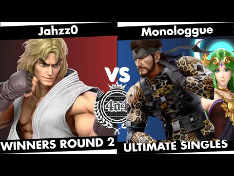 4o4 Smash Night 31 - KN|BH| Jahzz0 (Ken) vs Monologgue (Snake, Palutena) - Winners Round 2