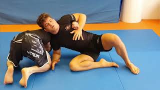 Whizzer Kimura - Counter the Overhook with a reverse Shoulder Lock - Advanced BJJ