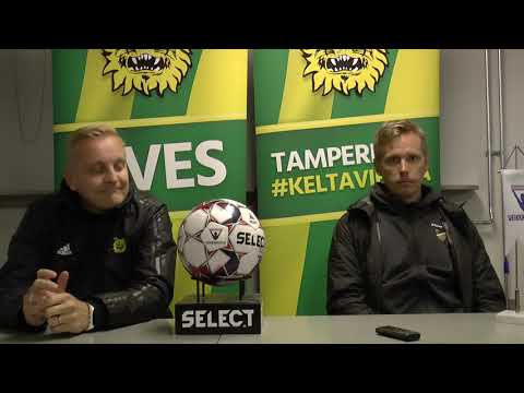 Lehdistötilaisuus Ilves - Honka 0-2 (0-1) 15.9.2019