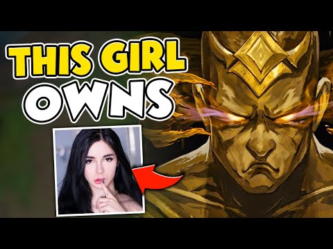 I GOT CARRIED BY ALYRI IN DIAMOND 1 SOLO QUEUE (SHE ACTUALLY POPPED OFF) - League of Legends