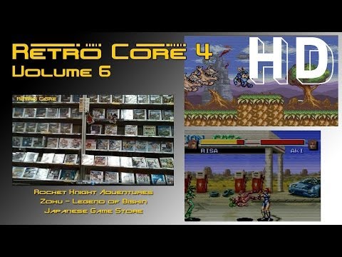 Retro Core 4 - Volume 6 - Rocket Knight Adventures - Zoku Legend of Bishin - Game Store