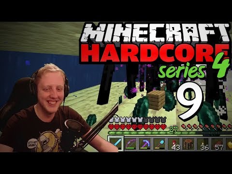 Minecraft Hardcore - S4E9 - "ENDERMAN FARM" • Highlights