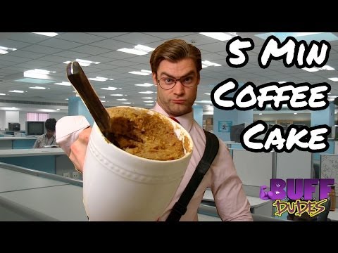 5 Min Protein Coffee Cup Cake Recipe