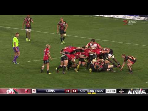 Super Rugby Rd 16: Lions v Kings