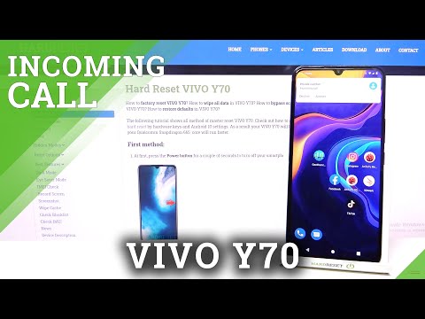 Incoming Calls in VIVO Y70 – Incoming Call Animation and All Options