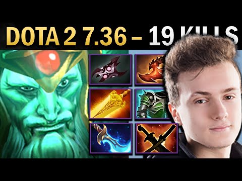 Wraith King Gameplay Miracle with Cuirass and 19 Kills - Dota Ringmaster