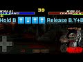 Liu Kang UMK3 Fatality Cheats Combo Tutorial Move Ultimate Mortal Kombat Trilogy Sega MD Android