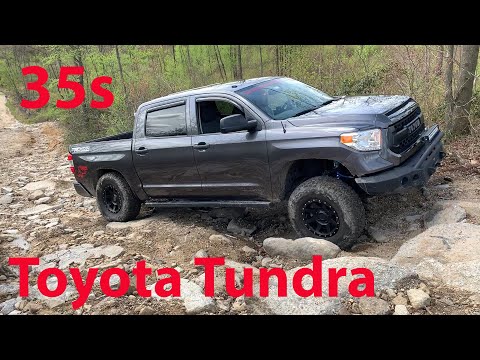 Toyota Tundra SR5 TRD Off Road on 35 inch tires and Icon Rebound Wheels